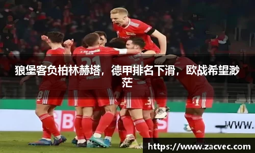 狼堡客负柏林赫塔，德甲排名下滑，欧战希望渺茫